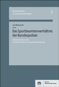 Bild: Das Sportbeamtenverh&auml;ltnis der Bundespolizei - Berliner Wissenschafts-Verlag