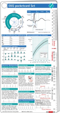 Abbildung von: EKG pocketcard Set - Börm Bruckmeier