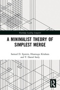 Cover: A Minimalist Theory of Simplest Merge - Routledge