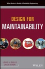 Cover: Design for Maintainability - Wiley-ISTE