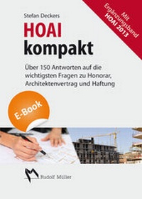 Abbildung von: HOAI kompakt - E-Book (PDF) - Rudolf Müller Verlag