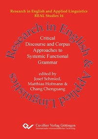Enlarge image Cover: Critical Discourse and Corpus Approaches to Systemic Functional Grammar - Cuvillier Verlag