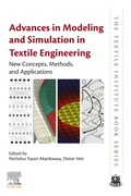 Cover: Advances in Modeling and Simulation in Textile Engineering - Woodhead Publishing