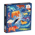 Cover: Prehistoric Kingdom 500 Piece Family Puzzle - Galison