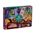Cover: Forest Above & Below 100 Piece Double-Sided Puzzle - Galison