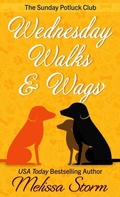 Cover: Wednesday Walks & Wags - Thorndike Press Large Print