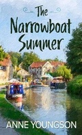 Cover: The Narrowboat Summer - Thorndike Press Large Print