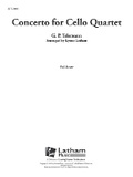 Cover: Concerto for Cello Quartet - Alfred Music