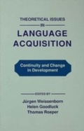 Cover: Theoretical Issues in Language Acquisition - Psychology Press Ltd