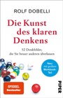 Bild: Die Kunst des klaren Denkens - Piper