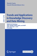 Cover: Trends and Applications in Knowledge Discovery and Data Mining - Springer