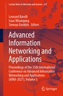 Cover: Advanced Information Networking and Applications - Springer
