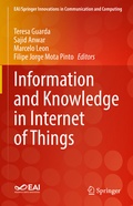 Cover: Information and Knowledge in Internet of Things - Springer