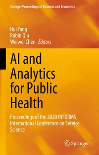 Enlarge image Cover: AI and Analytics for Public Health - Springer