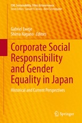 Cover: Corporate Social Responsibility and Gender Equality in Japan - Springer