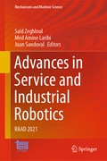 Cover: Advances in Service and Industrial Robotics - Springer