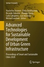 Cover: Advanced Technologies for Sustainable Development of Urban Green Infrastructure - Springer