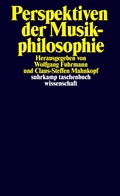 Cover: Perspektiven der Musikphilosophie - Suhrkamp