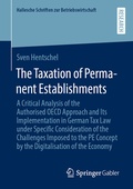 Bild: The Taxation of Permanent Establishments - Springer Gabler