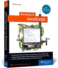 Enlarge image Cover: Einstieg in JavaScript - Rheinwerk