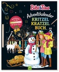 Cover: Bibi & Tina Adventskalender Kritzel-Kratzel Buch - Schwager & Steinlein