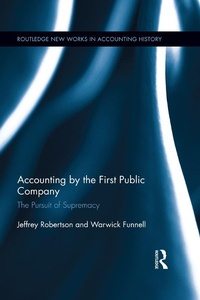 Abbildung von: Accounting by the First Public Company - Routledge