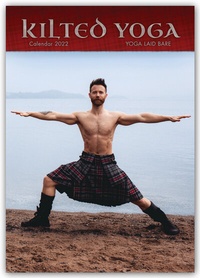 Abbildung von: Kilted Yoga 2022 - A3-Posterkalender - Carousel Calendars