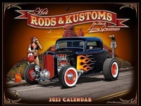 Enlarge image Cover: Cal 2022- Hot Rods & Kustoms - Tide-Mark Press