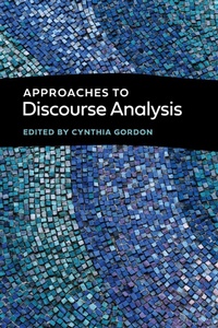 Enlarge image Cover: Approaches to Discourse Analysis - Georgetown University Press
