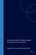 Cover: Current Studies in Italian Syntax - Brassey's (UK) Ltd