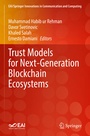 Cover: Trust Models for Next-Generation Blockchain Ecosystems - Springer
