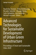Cover: Advanced Technologies for Sustainable Development of Urban Green Infrastructure - Springer