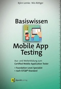 Cover: Basiswissen Mobile App Testing - dpunkt