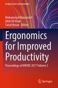 Cover: Ergonomics for Improved Productivity - Springer