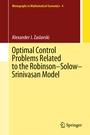 Cover: Optimal Control Problems Related to the Robinson-Solow-Srinivasan Model - Springer