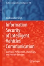Cover: Information Security of Intelligent Vehicles Communication - Springer