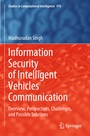 Cover: Information Security of Intelligent Vehicles Communication - Springer