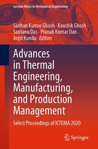 Abbildung von: Advances in Thermal Engineering, Manufacturing, and Production Management - Springer