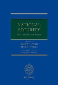 Enlarge image Cover: National Security Law, Procedure, and Practice - OUP eBook