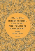 Cover: International Relations and Political Philosophy - Oxford University Press