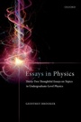 Cover: Essays in Physics - Oxford University Press