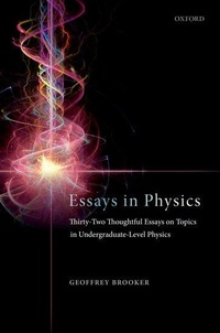 Enlarge image Cover: Essays in Physics - Oxford University Press