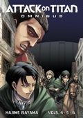 Cover: Attack on Titan Omnibus 2 (Vol. 4-6) - Kodansha Comics