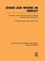 Cover: Does Aid Work in India? - Routledge