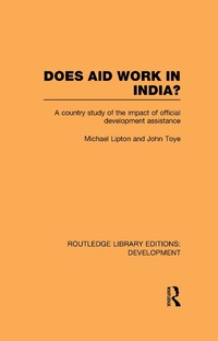 Enlarge image Cover: Does Aid Work in India? - Routledge