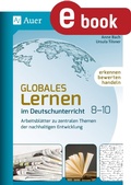 Cover: Globales Lernen im Deutschunterricht 8-10 - Auer Verlag