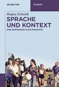 Cover: Sprache und Kontext - De Gruyter