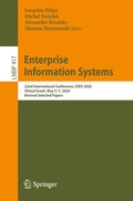 Cover: Enterprise Information Systems - Springer