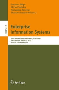 Enlarge image Cover: Enterprise Information Systems - Springer