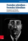 Cover: Fremdes schreiben - fremdes Schreiben - Vandenhoeck & Ruprecht